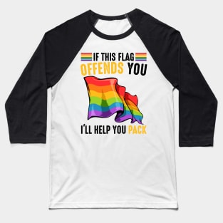 LGBT Pride Baseball T-Shirt